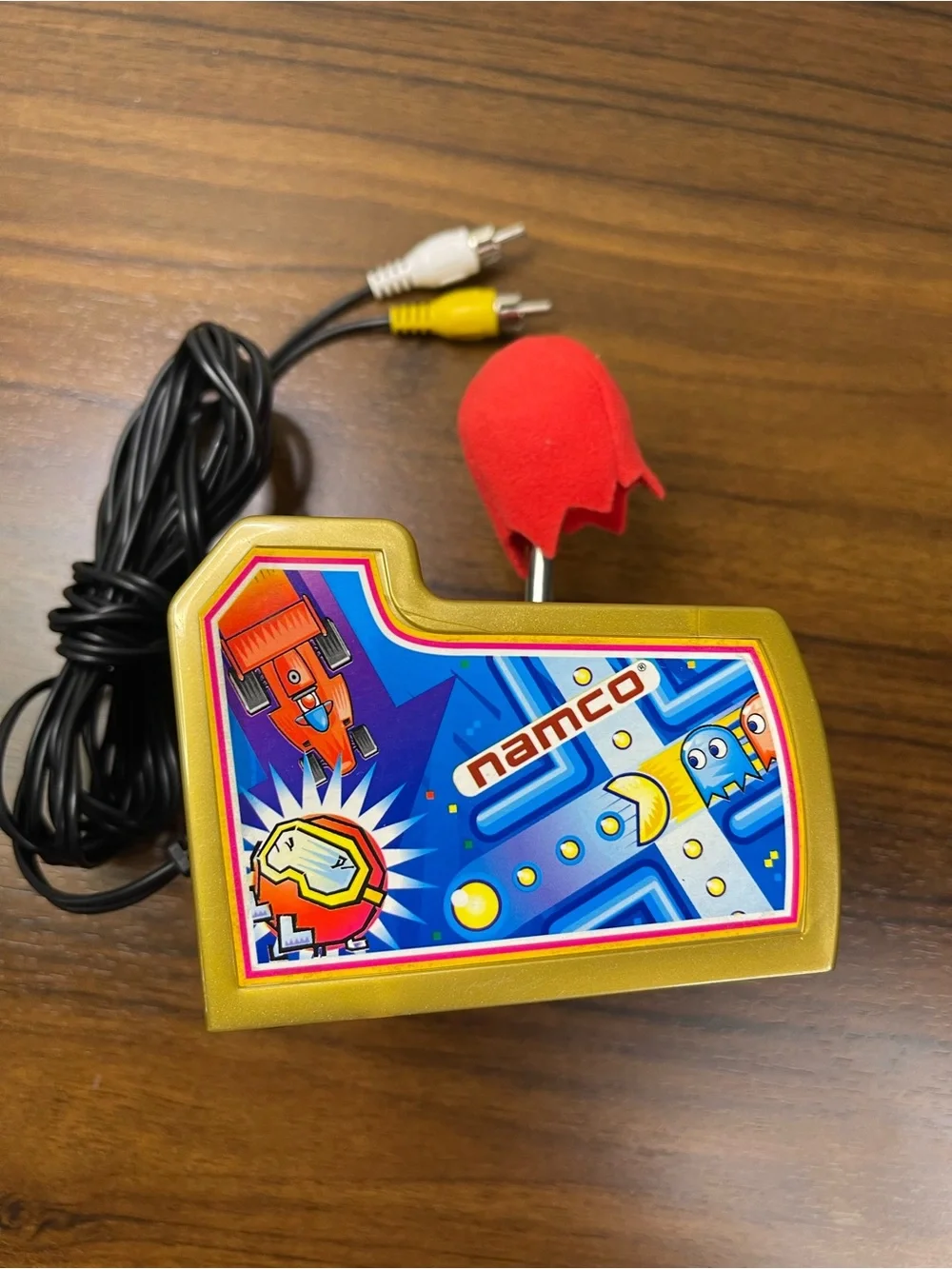 Namco Pac-Man 5-in-1 TV Plug N Play Jakks Pacific Arcade 2003 WORKS